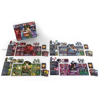 Bilde av Marvel Dice Throne: 4-Hero Box (Scarlet Witch, Thor, Loki, Spider-Man)