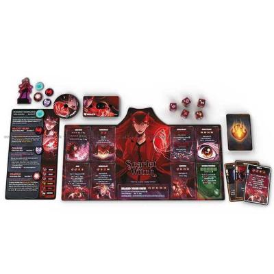 Bilde av Marvel Dice Throne: 4-Hero Box (Scarlet Witch, Thor, Loki, Spider-Man)