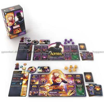 Bilde av Marvel Dice Throne: 2-Hero Box (Captain Marvel, Black Panther)