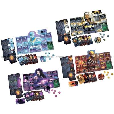Bilde av Marvel Dice Throne: X-Men Box 1 (Iceman, Psylocke, Storm, Wolverine)