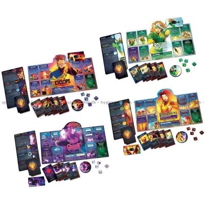 Bilde av Marvel Dice Throne: X-Men Box 2 (Cyclops, Gambit, Rogue, Jean Grey)