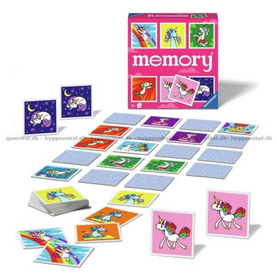 Bilde av Memory: Enhjørninger