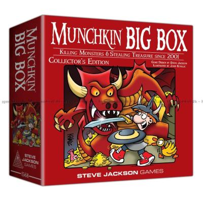 Bilde av Munchkin: Big Box sett ovenfra