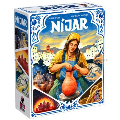 Bilde av Nijar sett skrått ovenfra
