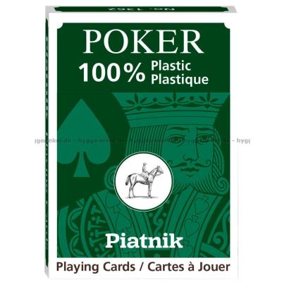 Pokerkort: Grønn - Fra Piatnik