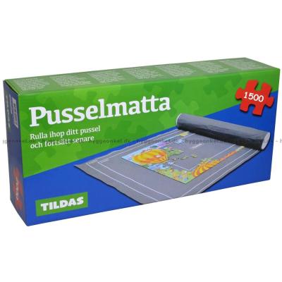 Bilde av Puslespillmatte: 1500 brikker sett skrått ovenfra