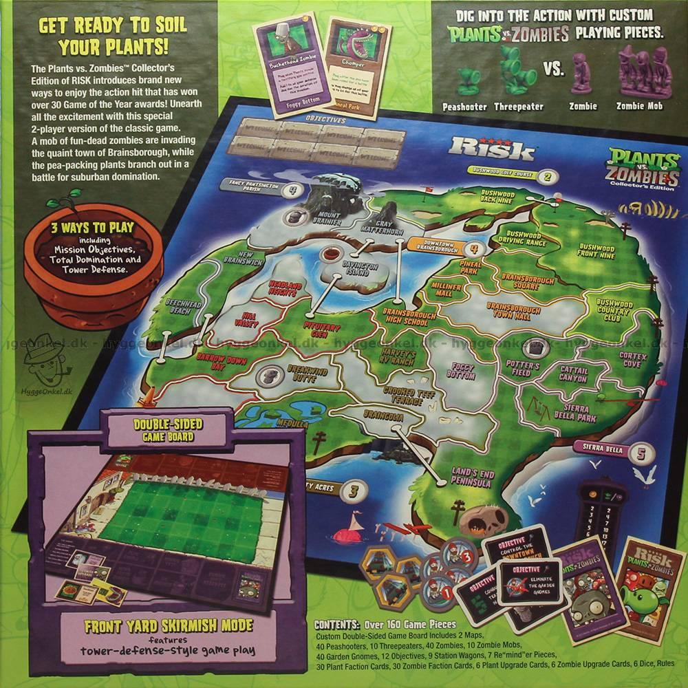 Risk: Plants vs. Zombies, Board Game