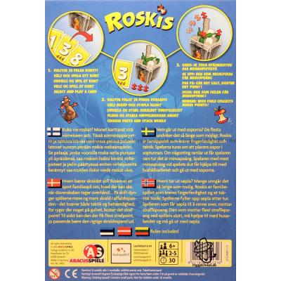 Baksiden av esken