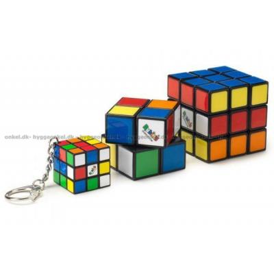 Bilde av Rubiks kube: 3x3 - 2x2 pluss nøkkelring