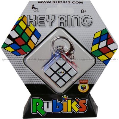 Bilde av Rubiks kube: 3x3 nøkkelring sett ovenfra