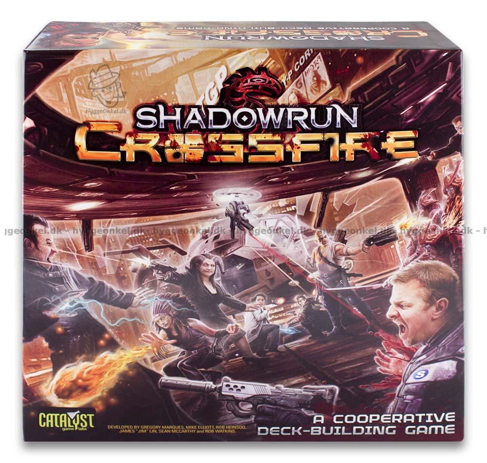 Shadowrun Crossfire Cooperative Deck Building Game- Complete Catalyst  Shadow Run