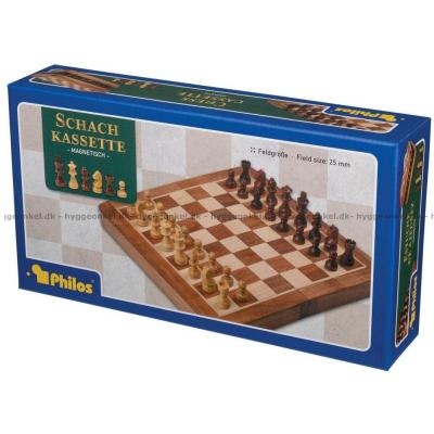 Sjakk: 26 cm - Fra Philos