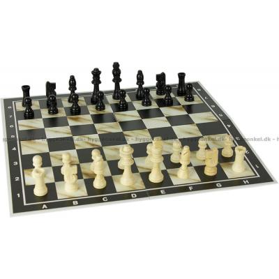 Sjakk: 36 cm - Fra Schmidt