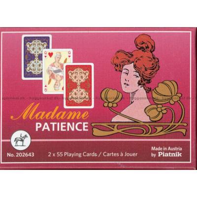 Spillekort: Kabalkort - Madame Patience