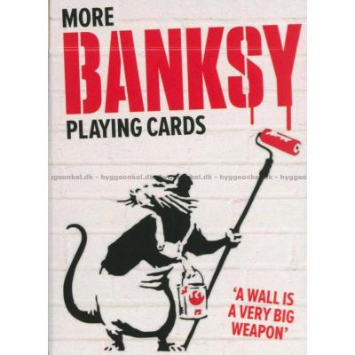 Spillekort: More Banksys grafitti