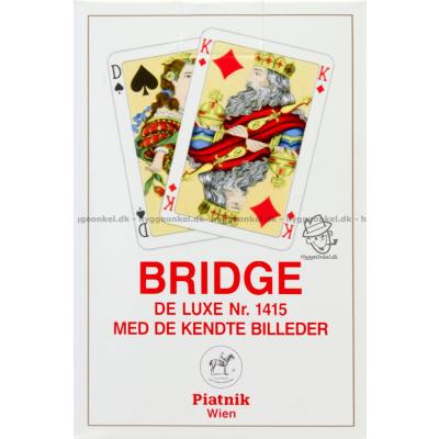 Spillekort Bridge - Rød