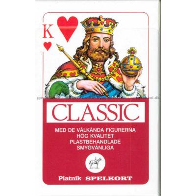 Spillekort Classic - Rød