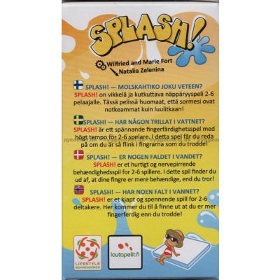Baksiden av esken