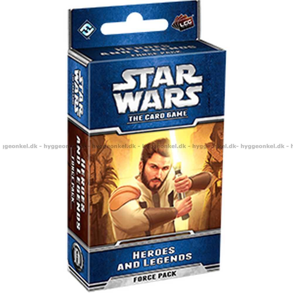 Star Wars The Card Game Heroes and Legends UDGÅET!!!