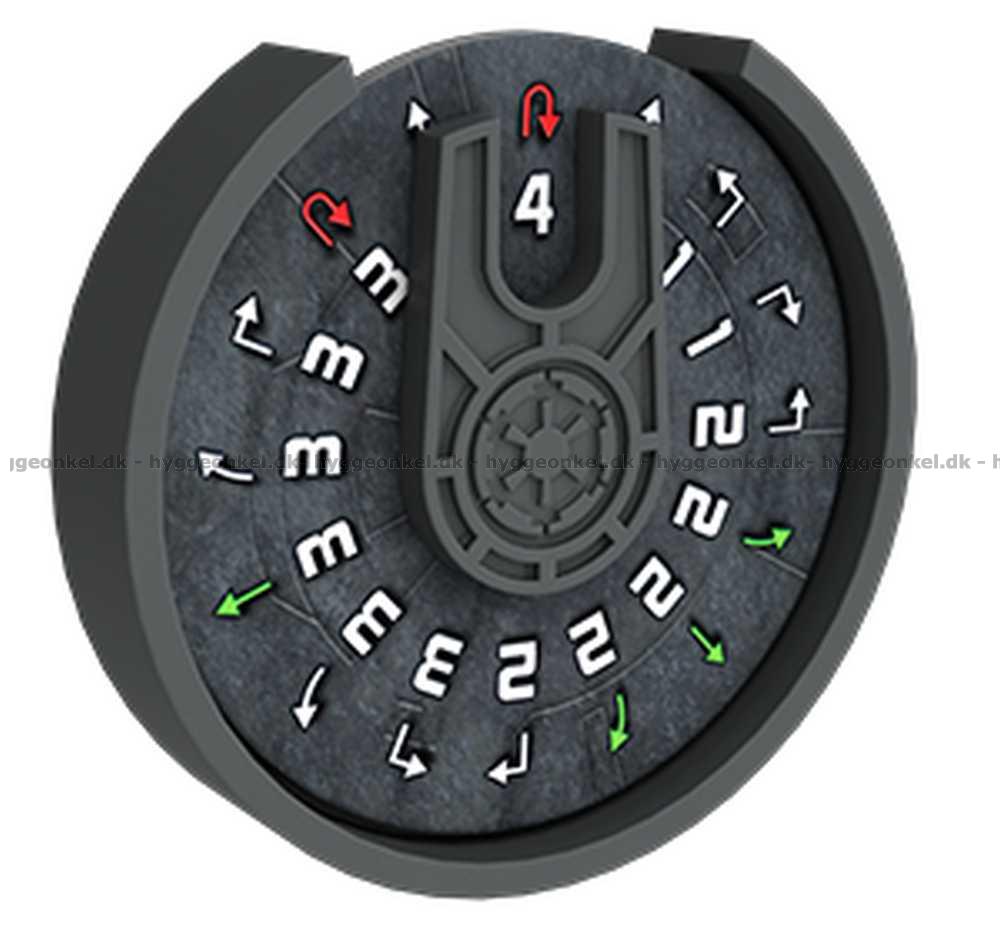Star Wars XWing Miniatures Game Imperial Maneuver Dial