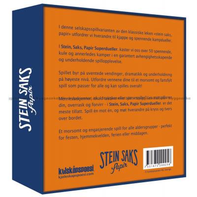 Baksiden av esken