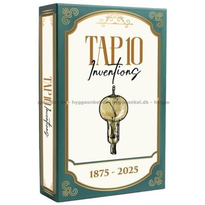 Bilde av TAP 10: Inventions 1875-2025 sett skrått ovenfra