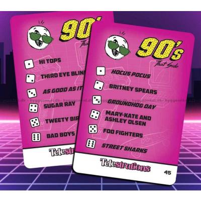 Bilde av Telestrations: 80s & 90s Expansion Pack