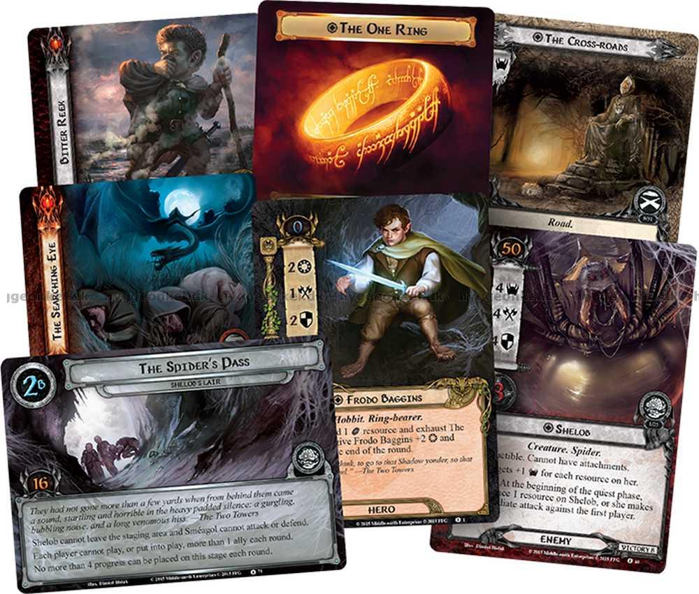 Lord of the Rings LCG The Land of Shadow! 9781633441378 UDGÅET!!!