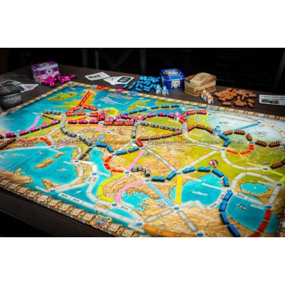 Bilde av Ticket to Ride: Europe Jubileumsutgaven - Norsk