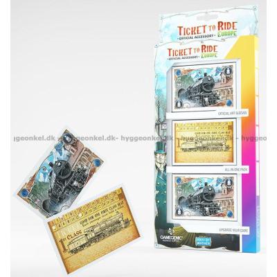Bilde av Ticket to Ride: Europe - Card Sleeves