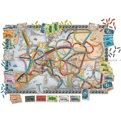 Bilde av Ticket to Ride: Europe - Norsk