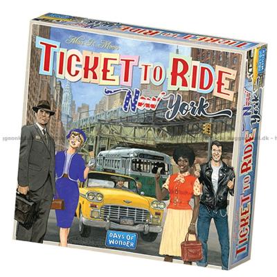 Ticket to Ride: New York - Norsk