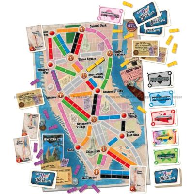 Bilde av Ticket to Ride: New York