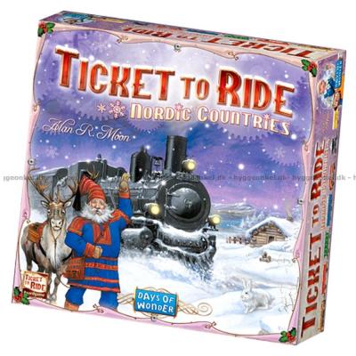 Ticket to Ride: Nordic Countries - Engelsk