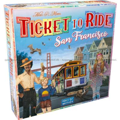 Ticket to Ride: San Francisco - Norsk