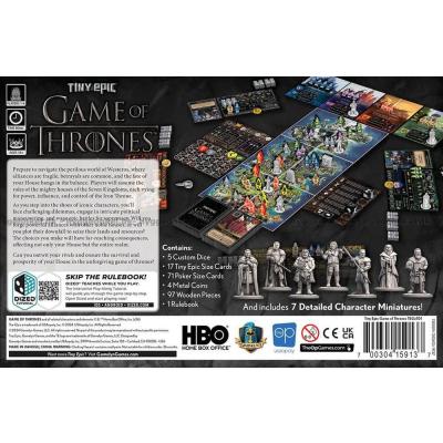 Baksiden av esken