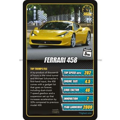 Bilde av Top Trumps: Sports Cars