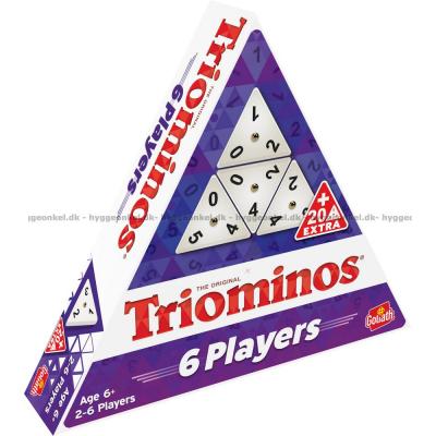 Triominos: 6 spillere