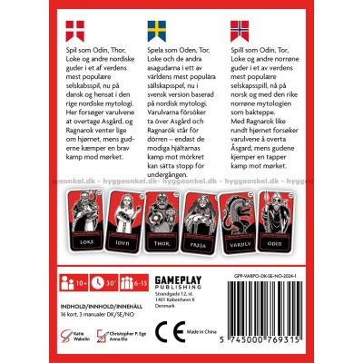 Baksiden av esken