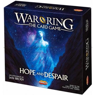 Bilde av War of the Ring: The Card Game - Hope and Despair sett skrått ovenfra