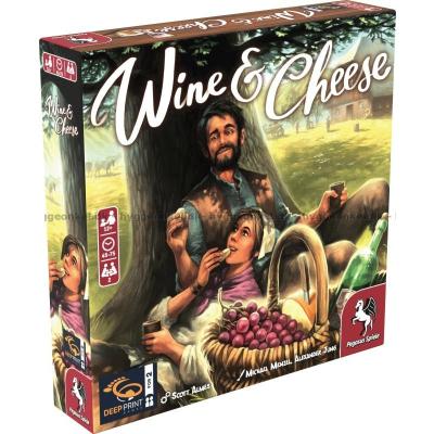 Bilde av Wine & Cheese sett ovenfra