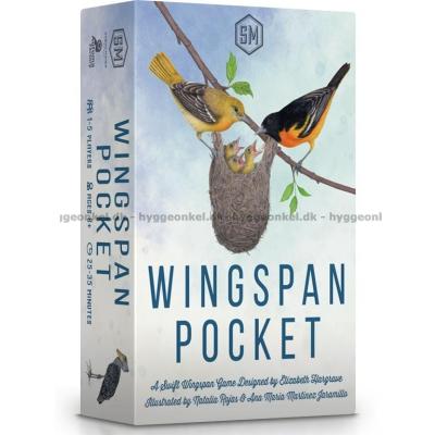 Bilde av Wingspan: Pocket - Norsk sett skrått ovenfra