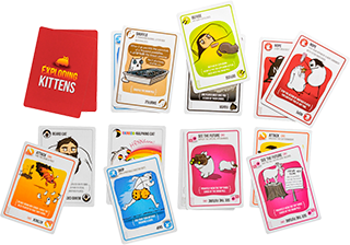 Exploding Kittens - Se det store udvalg af de sjove spil her